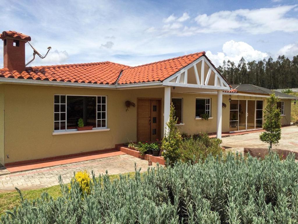 Las Hortensia's Casa De Huespedes Tababela Buitenkant foto